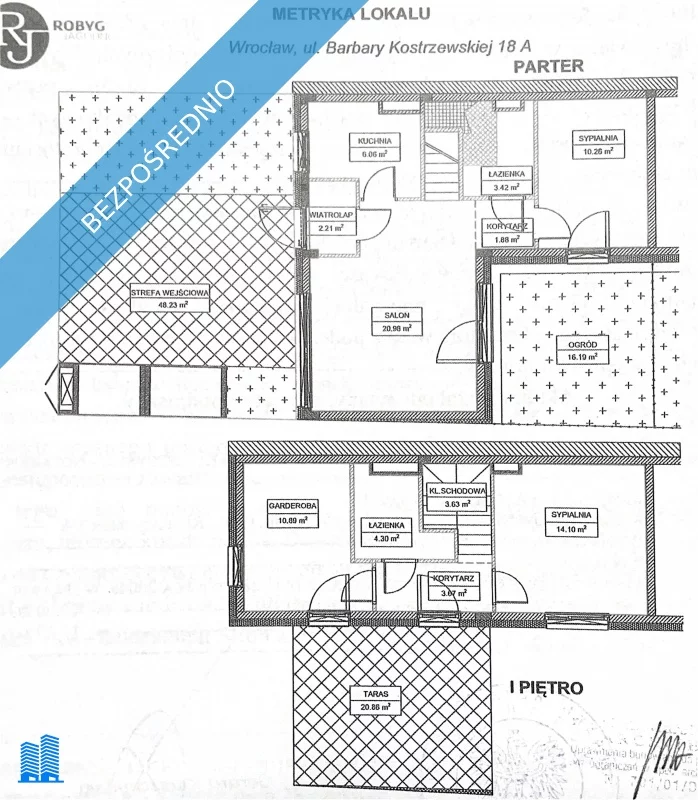 Dom 81,00 m², oferta nr , 35369, Wrocław, Krzyki-Partynice, Krzyki, Kostrzewskiej