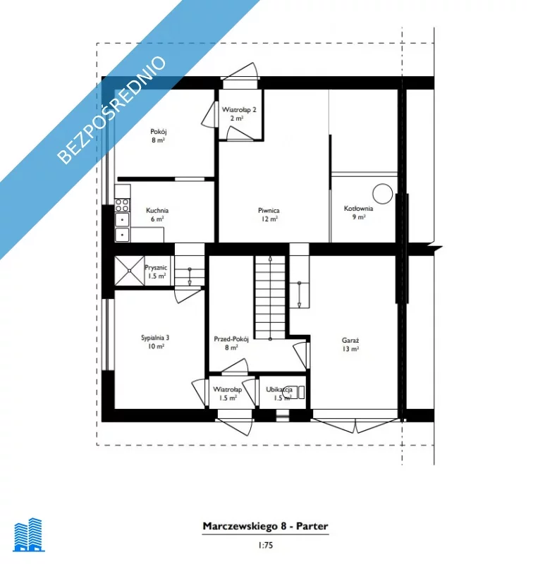 Dom 169,00 m², oferta nr , 38153, Wrocław, Psie Pole-Zawidawie, Psie Pole, Marczewskiego 8