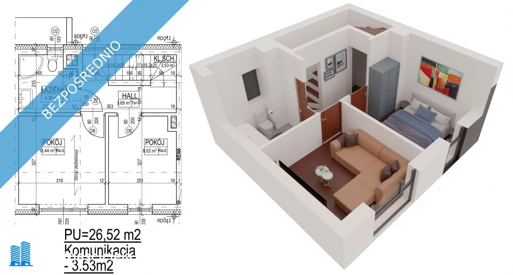 Dom 80,00 m², oferta nr , 37500, Warszawa, Wawer, Wawer, Sęczkowa 73W