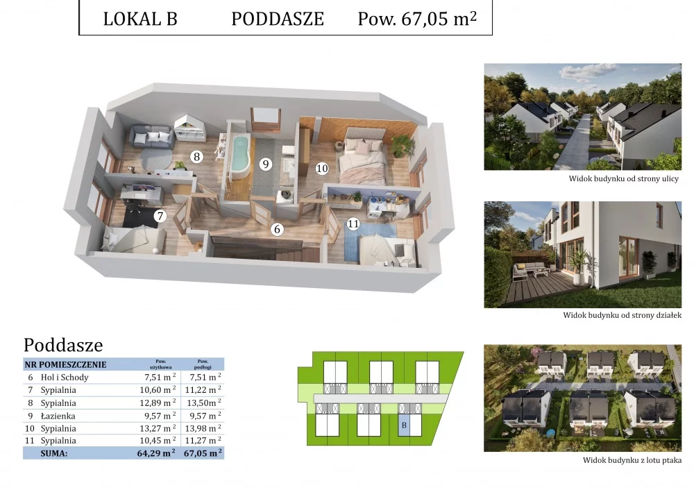 Dom 130,00 m², oferta nr , 37625, Borowa Góra