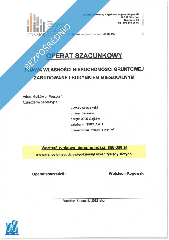 Dom 150,00 m², oferta nr , 36895, Gajków