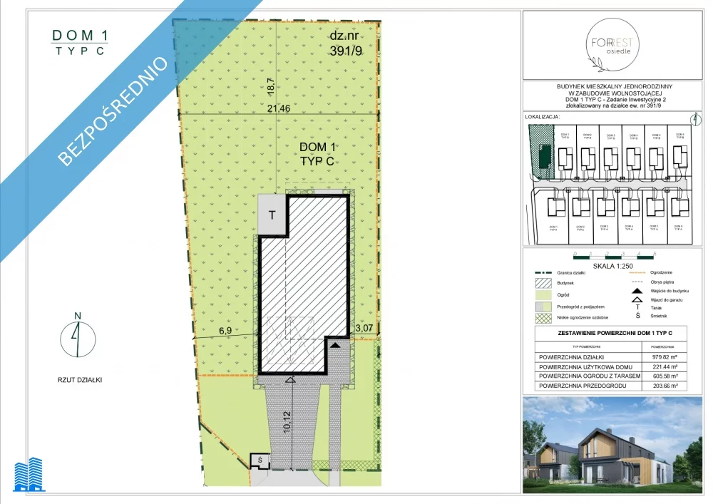 Dom 222,00 m², oferta nr , 25471, Nadarzyn, Liliowa
