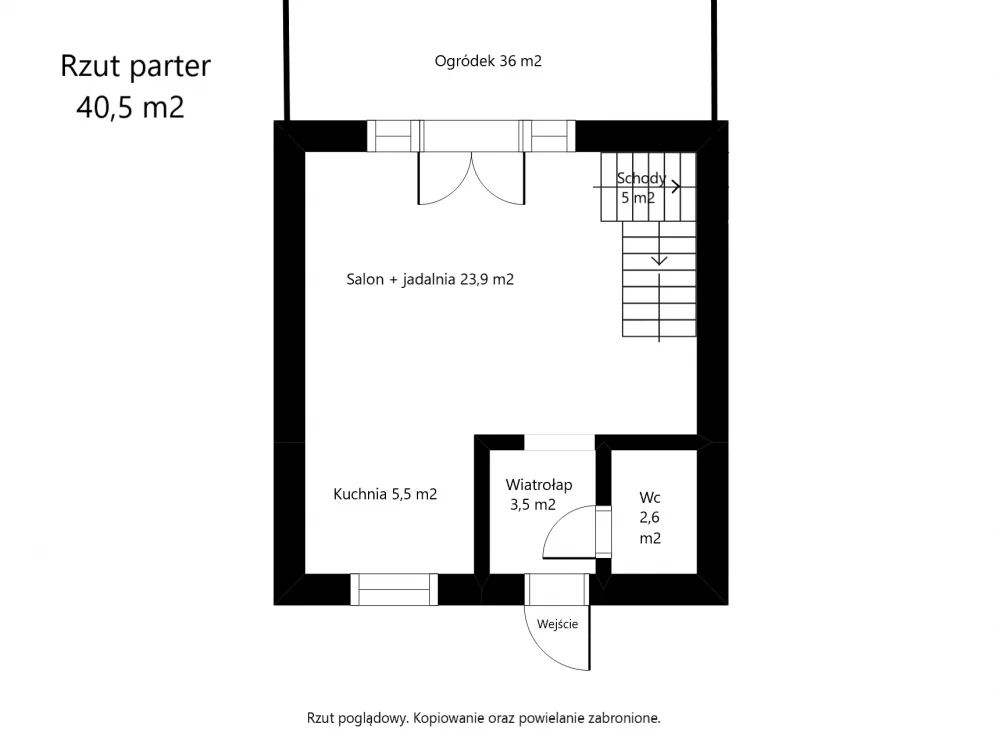 Dom 104,00 m², oferta nr , 37690, Zgorzała, Raniuszka