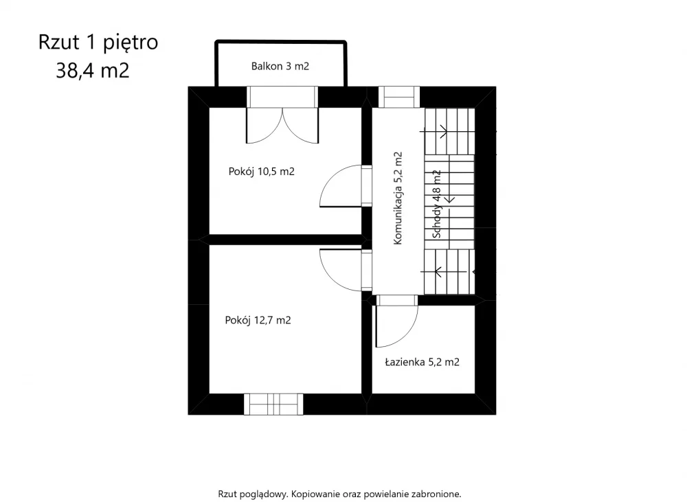 Dom 104,00 m², oferta nr , 37690, Zgorzała, Raniuszka