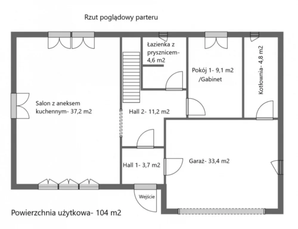 Dom i rezydencja 200,00 m², oferta nr , 37923, Stara Wieś