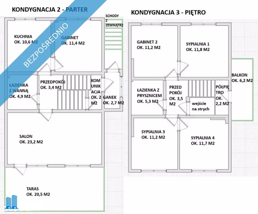 Dom 184,00 m², oferta nr , 35159, Żyrardów, Dębowa