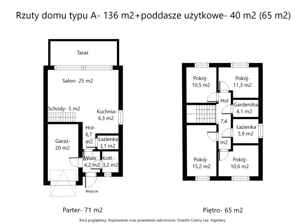 Dom 176,00 m², oferta nr , 36263, Kajetany, Mahoniowa