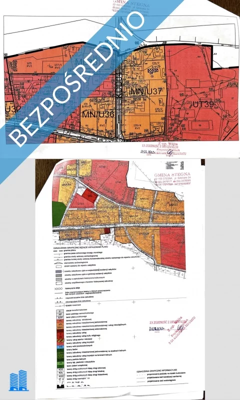 Działka 1 134,00 m², oferta nr , 17742, Jantar, Brzozowa