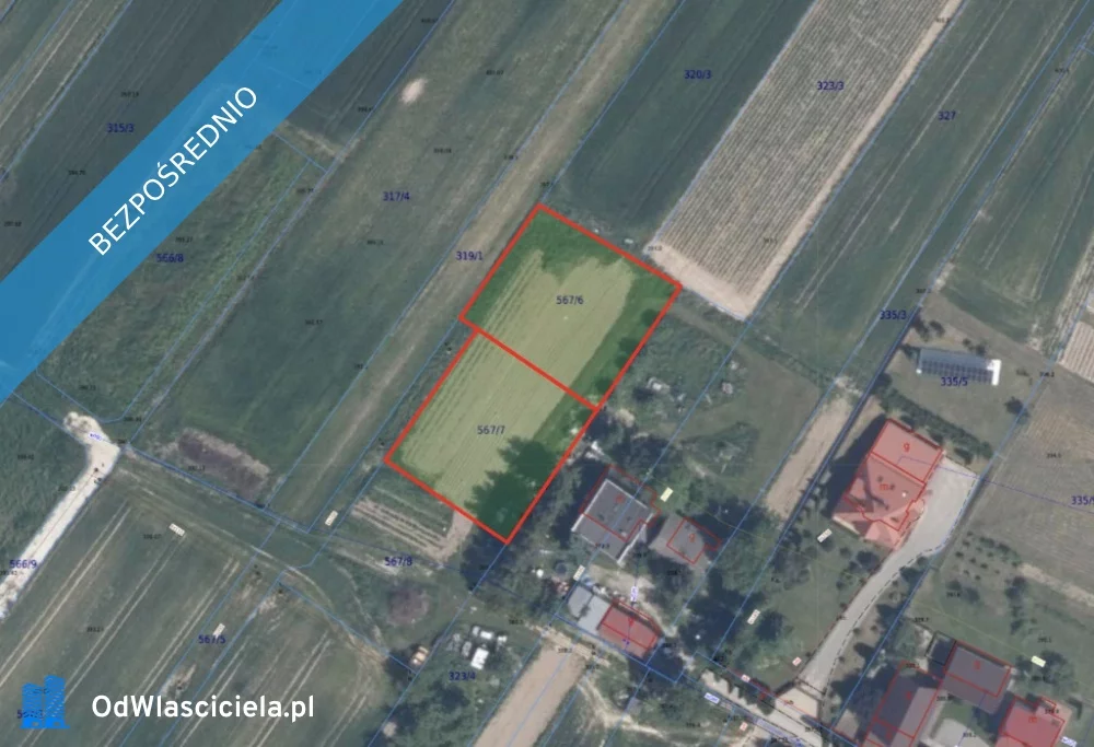 Działka 1 653,00 m², Cianowice, Sprzedaż