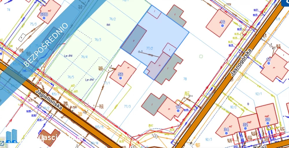 Działka 885,00 m², oferta nr , 37911, Legionowo, Jagiellońska 56