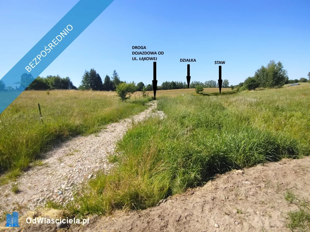 Działka 1 004,00 m², oferta nr , 36293, Pomlewo, Łąkowa