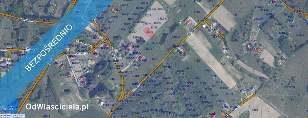 Działka 1 004,00 m², oferta nr , 36293, Pomlewo, Łąkowa