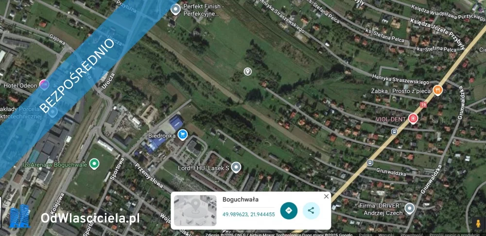 Działka 1 851,00 m², oferta nr , 37804, Boguchwała, Lubomirskiego