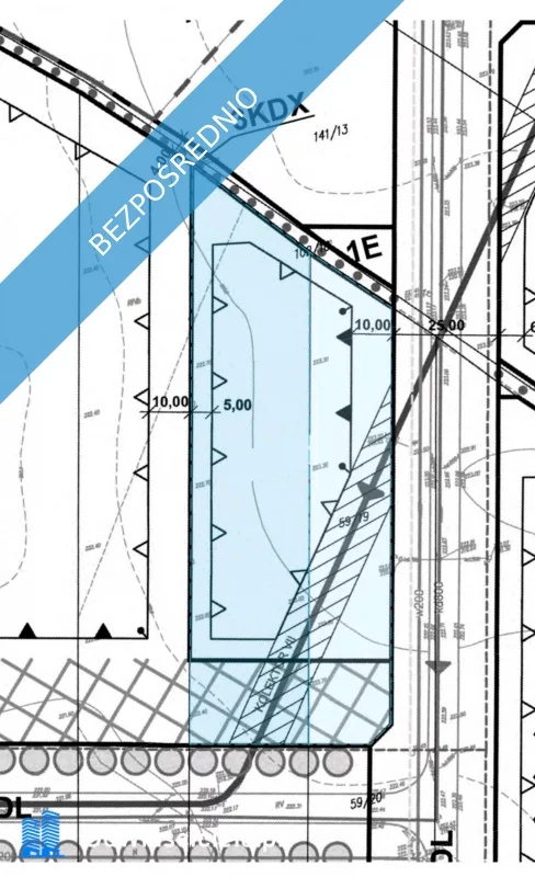 Działka 5 742,00 m², oferta nr , 33515, Łódź, Widzew, Widzew, Maksa Bauma