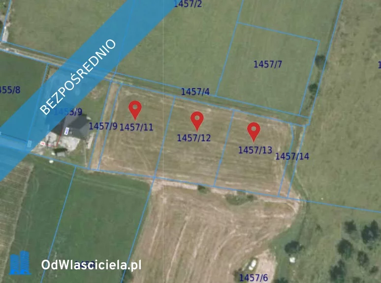 Działka 906,00 m², oferta nr , 37986, Męcina