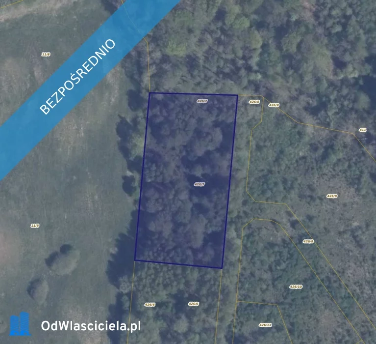 Działka na sprzedaż, 4 853,00 m², oferta nr 30960