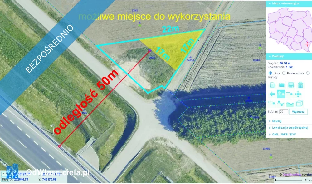 Działka 500,00 m², Przeworsk, Wynajem