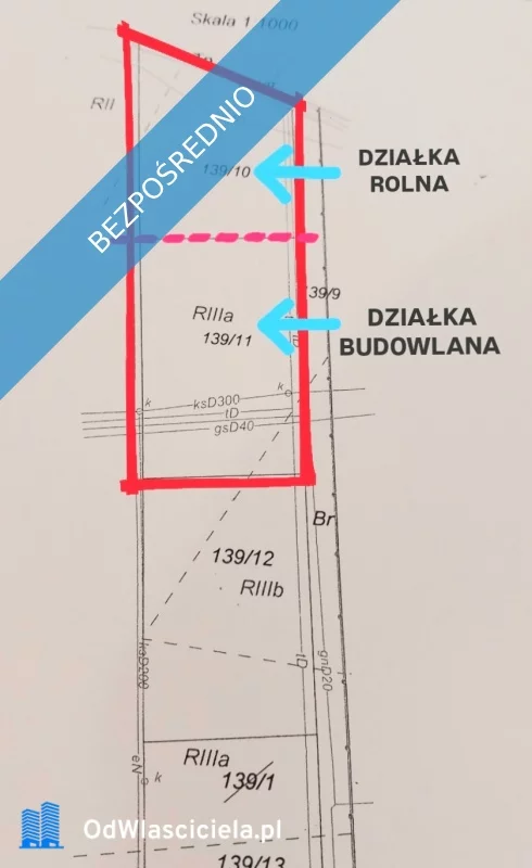 Działka 2 022,00 m², oferta nr , 37279, Stasin
