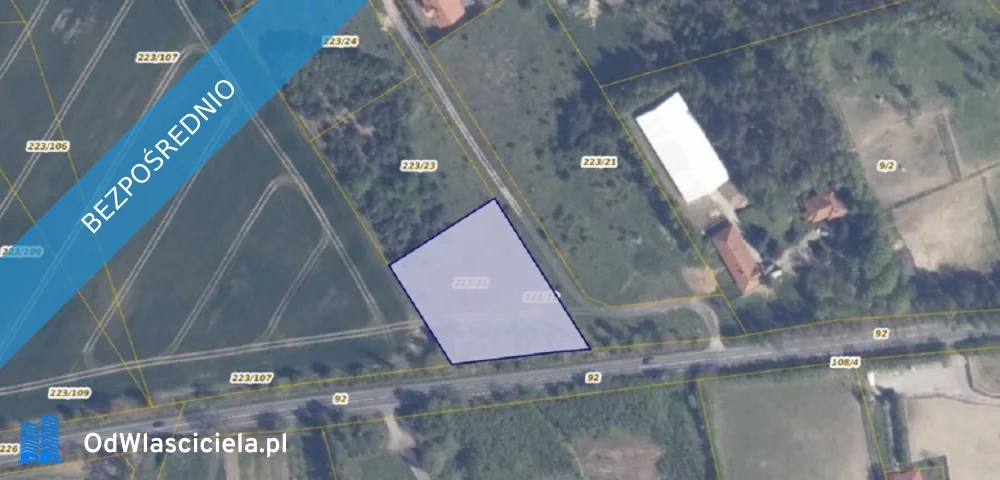 Działka 3 029,00 m², oferta nr , 37987, Warcz