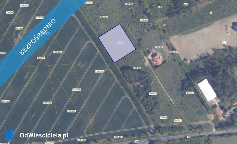 Działka 3 010,00 m², oferta nr , 37990, Warcz