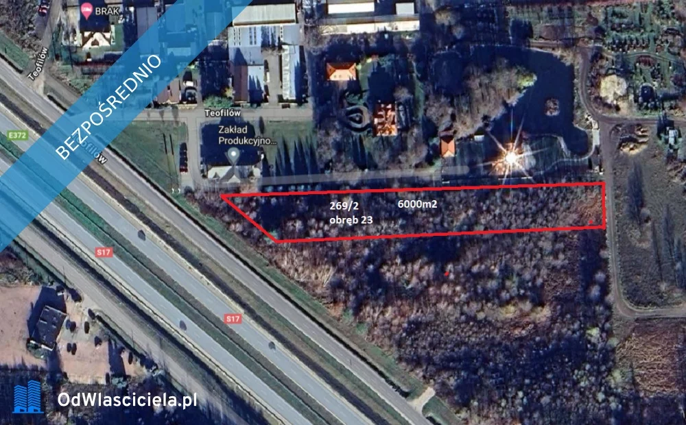 Działka 6 000,00 m², oferta nr , 27826, Wola Ducka