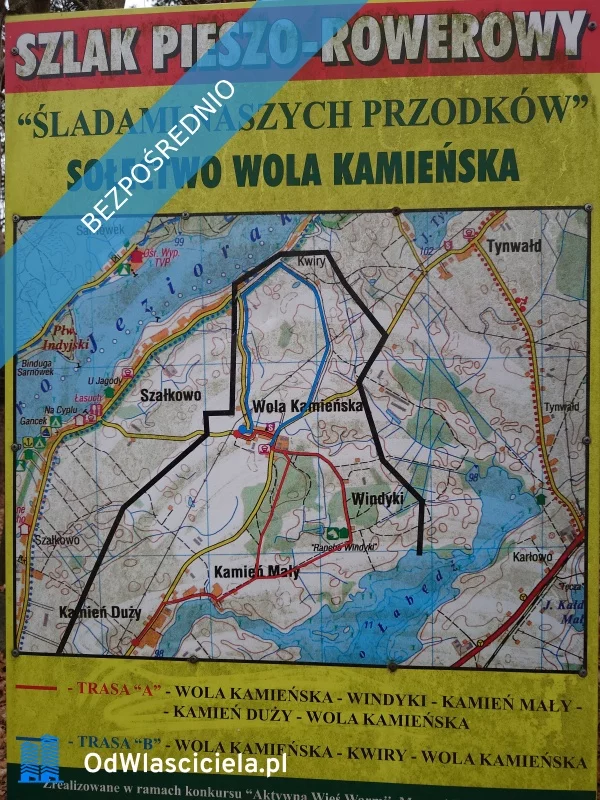 Działka 1 478,00 m², oferta nr , 32722, Wola Kamieńska