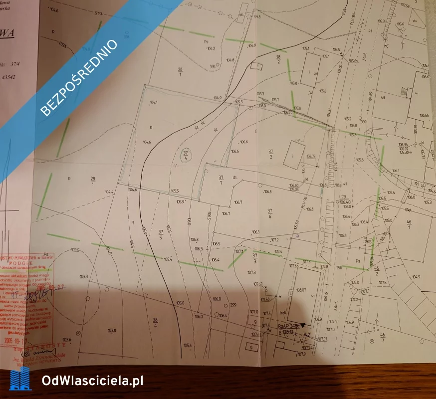 Działka 1 478,00 m², oferta nr , 32722, Wola Kamieńska