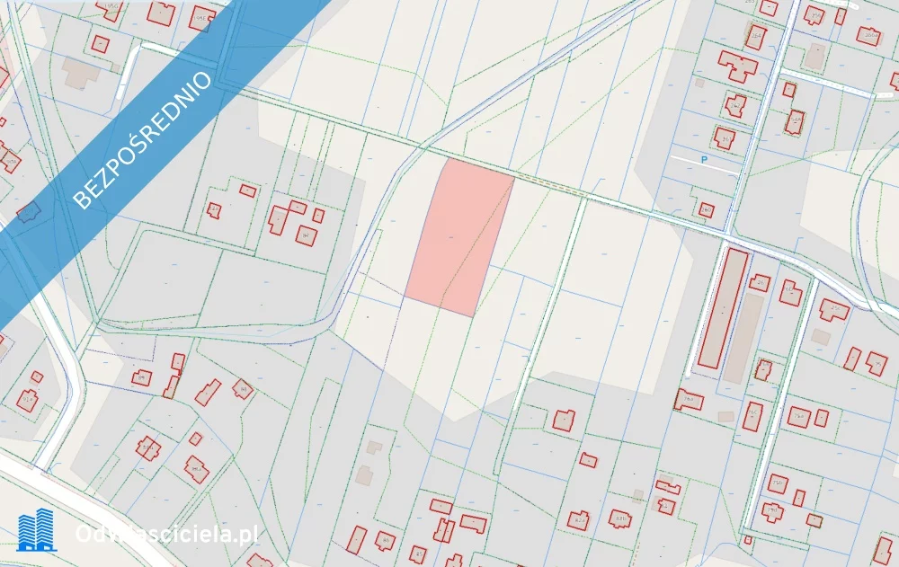 Działka 1 000,00 m², oferta nr , 37336, Zawierzbie