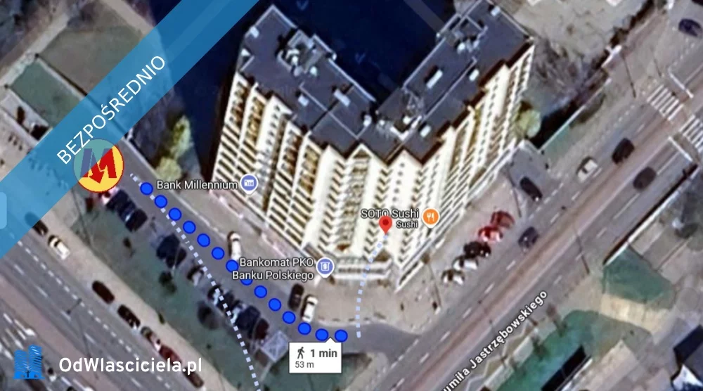 2 pokoje, mieszkanie 42,00 m², piętro 12, oferta nr , 37497, Warszawa, Aleja komisji edukacji narodowej 84