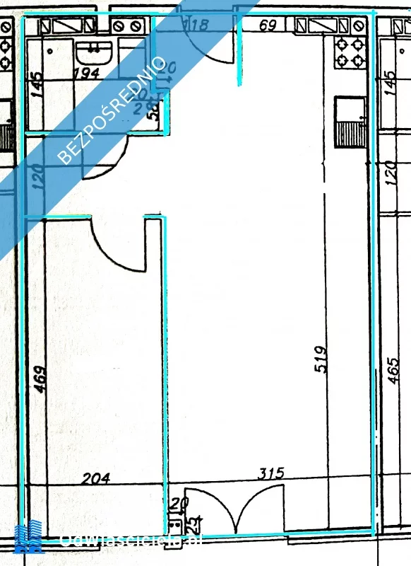 2 pokoje, mieszkanie 39,00 m², piętro 15, oferta nr , 37710, Warszawa, Wola, Wola, Chłodna