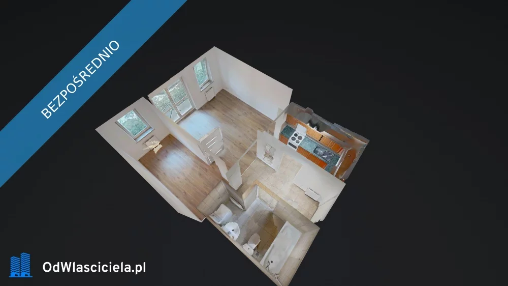 2 pokoje, mieszkanie 42,00 m², piętro 2, oferta nr , 38079, Kraków, Dywizjonu 303, 19C