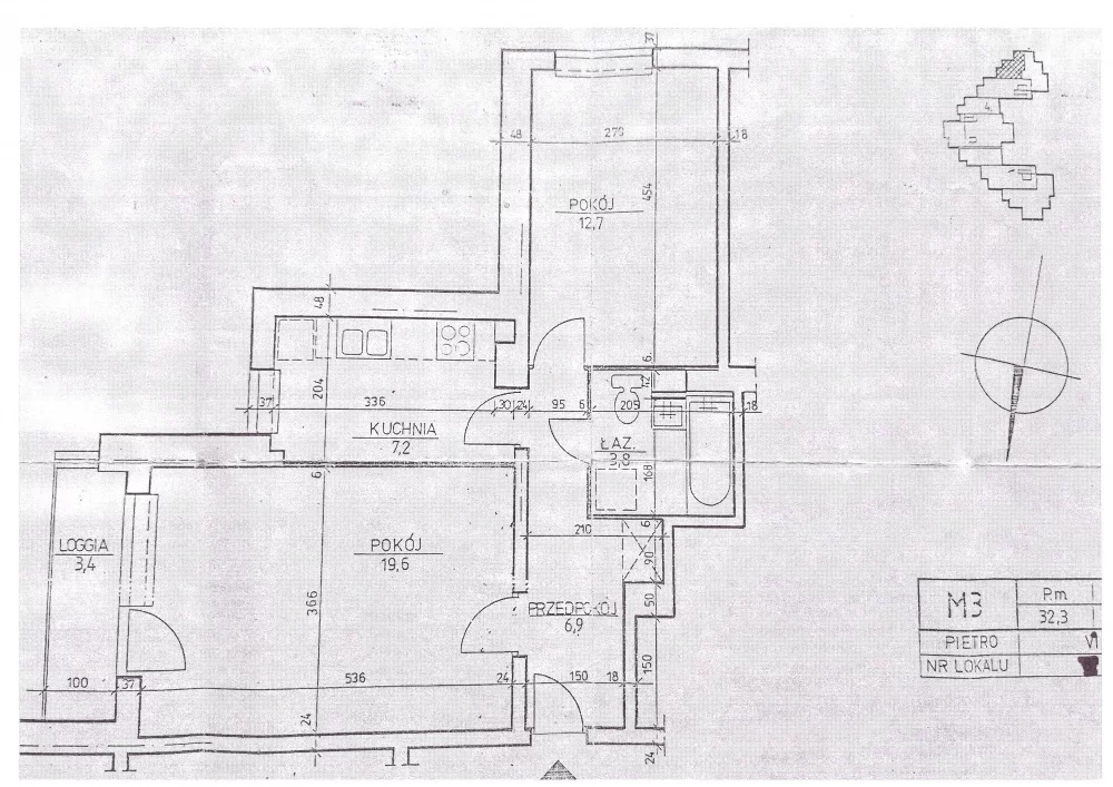 2 pokoje, mieszkanie 50,00 m², piętro 6, oferta nr , 37115, Warszawa, Praga Południe, Praga Południe, Grenadierów 13