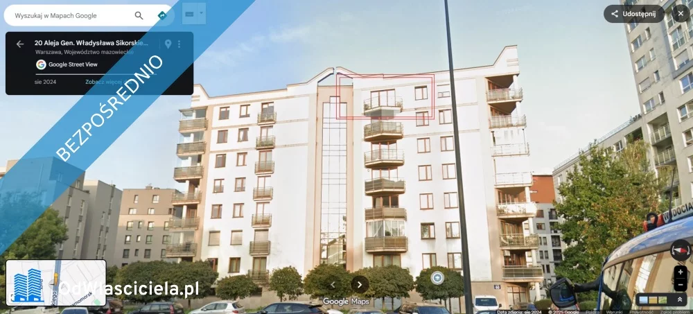 2 pokoje, mieszkanie 58,00 m², piętro 7, oferta nr , 37342, Warszawa, Mokotów, Mokotów, Pory