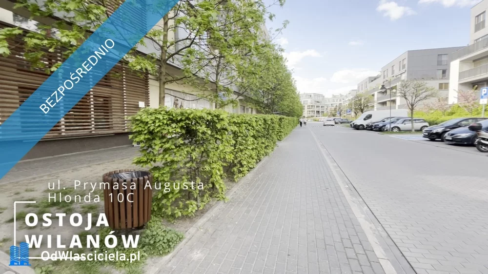 2 pokoje, mieszkanie 51,00 m², piętro 1, oferta nr , 34995, Warszawa, Wilanów, Wilanów, Prymasa Augusta Hlonda