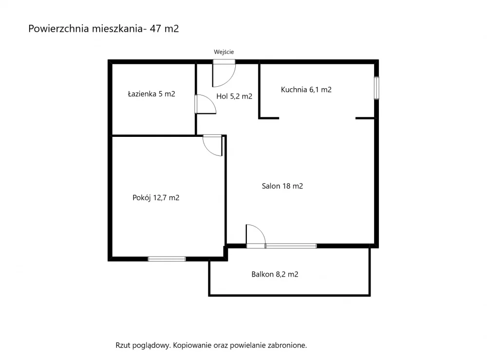 2 pokoje, apartament 47,00 m², piętro 2, oferta nr , 37112, Józefosław, Wilanowska