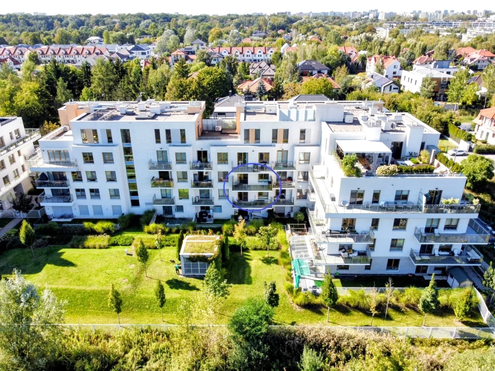 2 pokoje, mieszkanie 47,00 m², piętro 2, oferta nr , 37739, Warszawa, Wilanów, Wilanów, Zdrowa