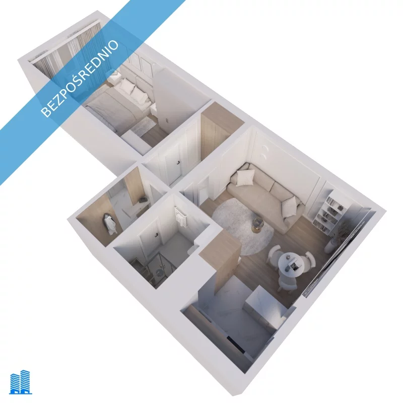 2 pokoje, mieszkanie 44,00 m², parter, oferta nr , 31281, Słupsk, Zygmunta Augusta