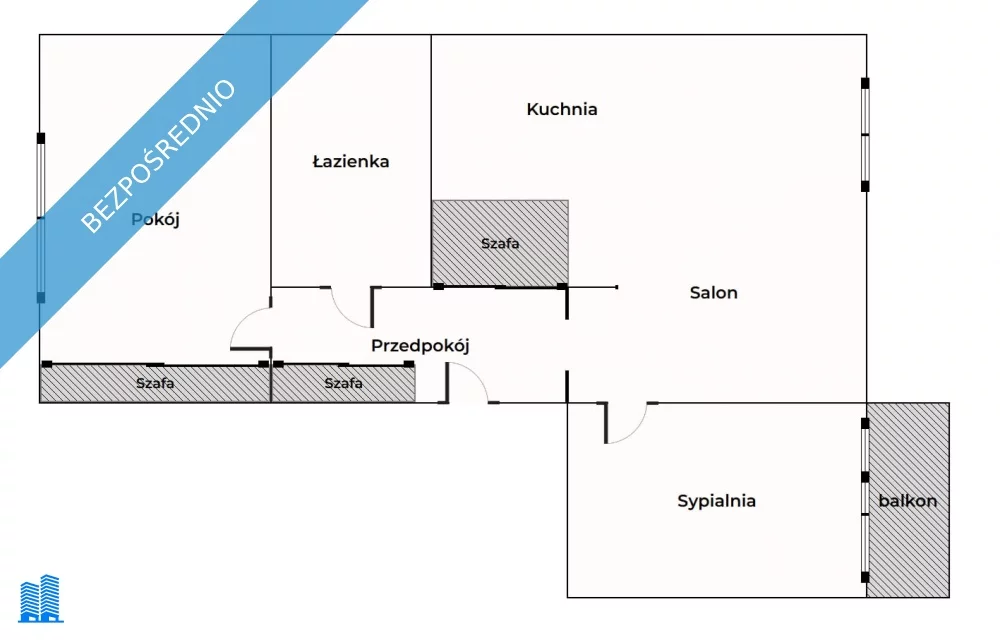 3 pokoje, mieszkanie 55,00 m², piętro 1, oferta nr , 36604, Gdynia, Pustki Cisowskie-Demptowo, Pustki Cisowskie, Chabrowa
