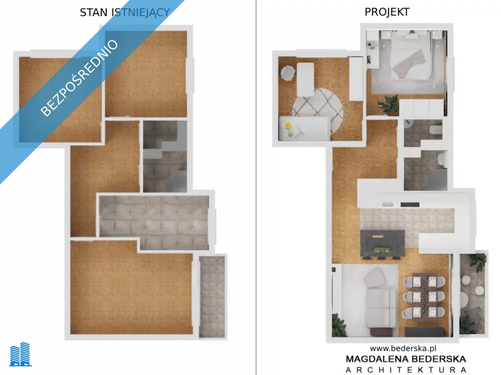 3 pokoje, mieszkanie 66,00 m², piętro 2, oferta nr , 30121, Wrocław, Fabryczna, Drzewieckiego