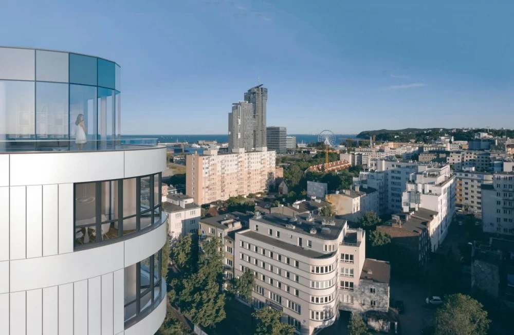 3 pokoje, mieszkanie 64,00 m², piętro 7, oferta nr , 25221, Gdynia, Śródmieście, Śródmieście, Św.Piotra 6