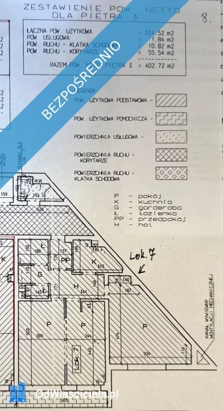 3 pokoje, apartament 65,00 m², piętro 3, oferta nr , 35917, Warszawa, Śródmieście, Śródmieście