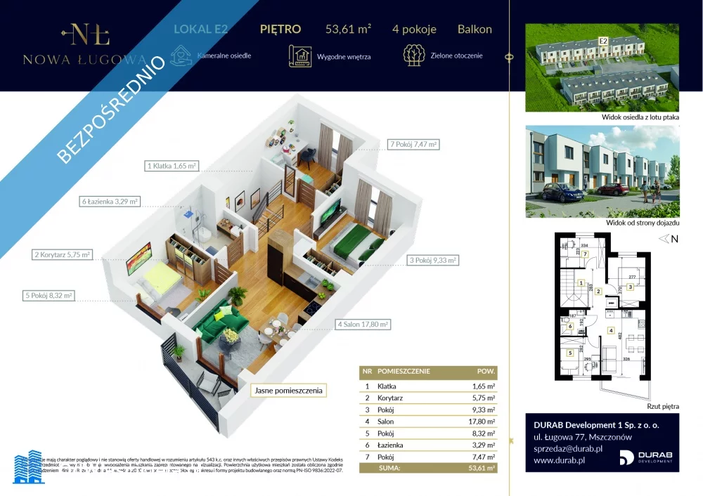 Apartamenty 35562 Mszczonów Ługowa 77