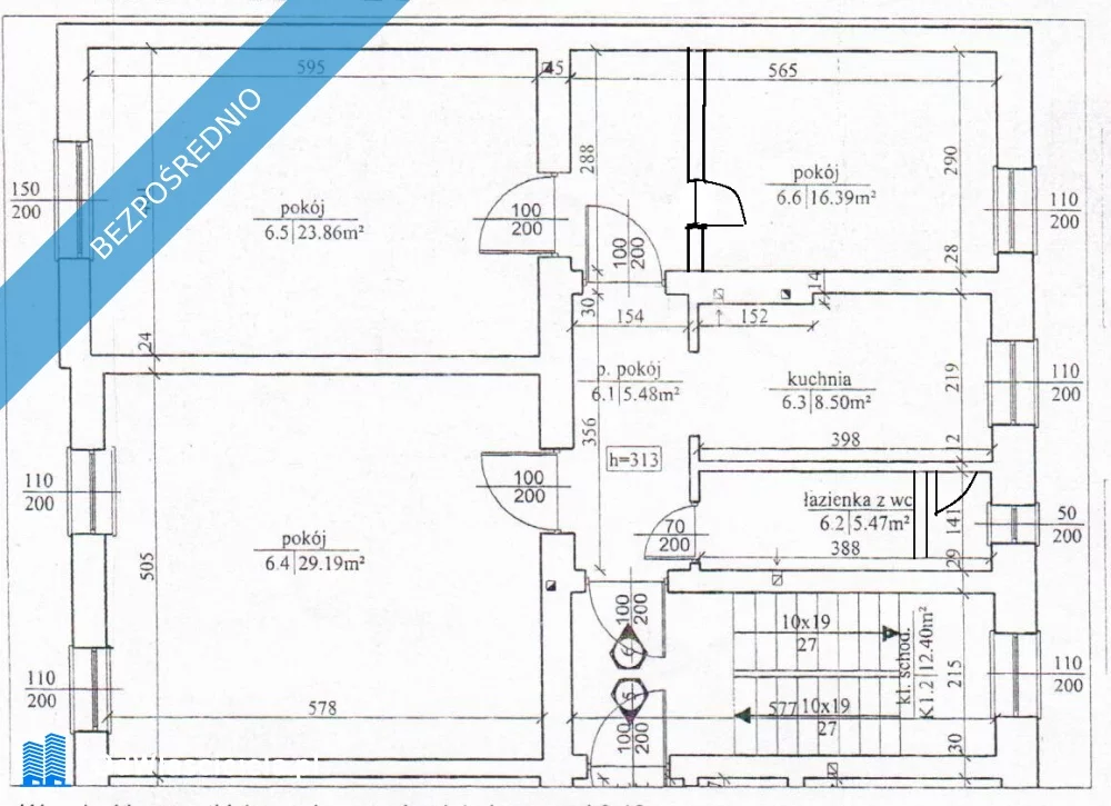 4 pokoje, mieszkanie 89,00 m², piętro 2, oferta nr , 37564, Bydgoszcz, Pomorska