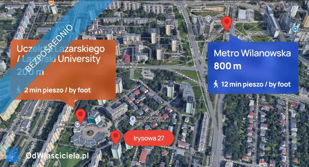 5 pokoi, mieszkanie 57,00 m², parter, oferta nr , 37137, Warszawa, Mokotów, Mokotów, Irysowa