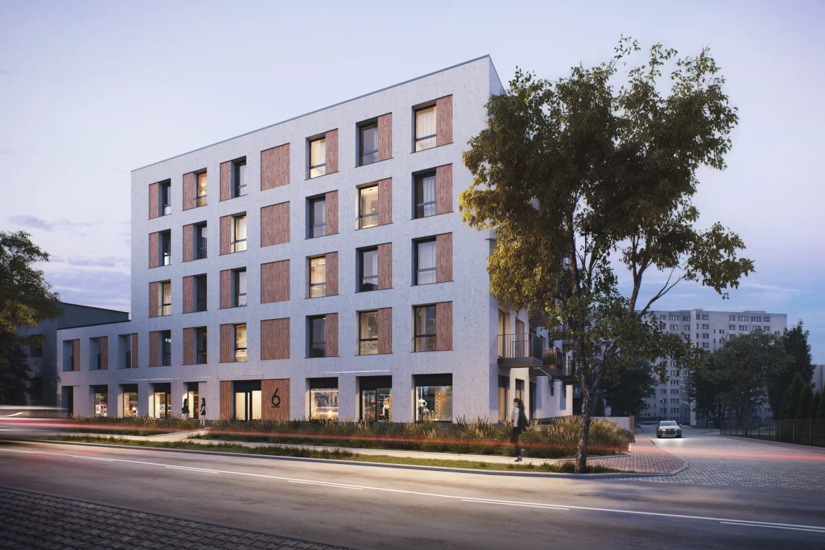 Apartamenty Nowa Strycharska | STR 6 - lokale usługowe Łódź Górna ul. Strycharska 6