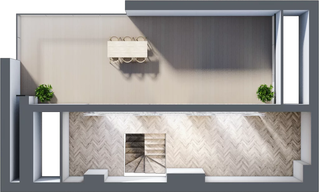 Dom 138,31 m², oferta nr A12.02, Royal Garden Wilanów, apartamenty w zabudowie jednorodzinnej, Warszawa, Wilanów, Błonia Wilanowskie, ul. Zdrowa