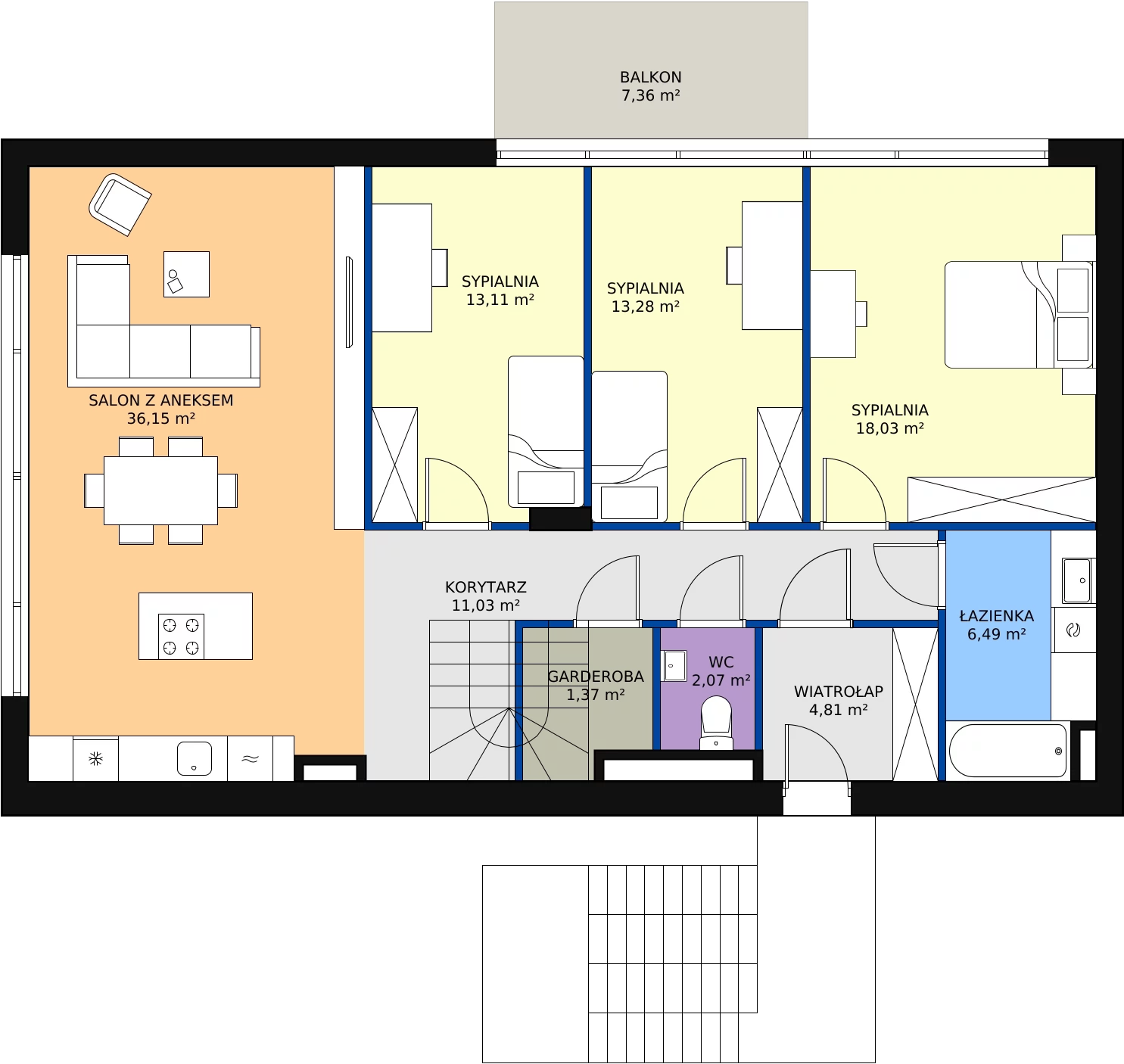 Zalety domu i rezydencji 138.31 m², A16.02