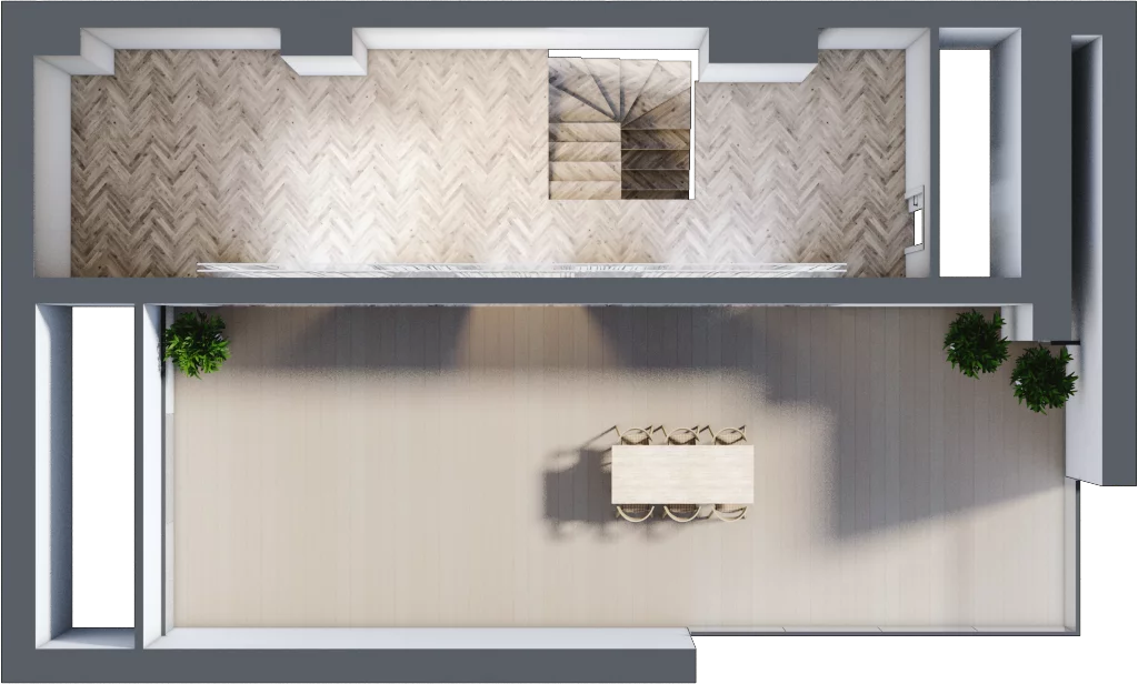 Dom 138,06 m², oferta nr A18.02, Royal Garden Wilanów, apartamenty w zabudowie jednorodzinnej, Warszawa, Wilanów, Błonia Wilanowskie, ul. Zdrowa