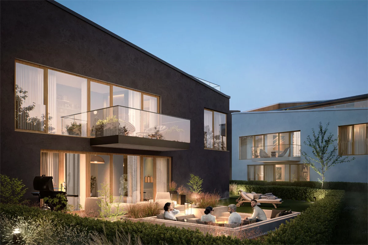 Royal Garden Wilanów, apartamenty w zabudowie jednorodzinnej - zdjęcie nr 1