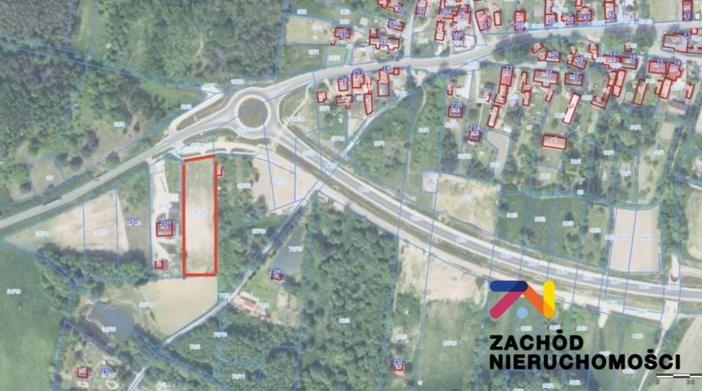 Działka 3 242,00 m², oferta nr , 162730227, Łaz